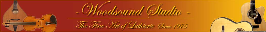 Woodsound Studio - The Fine Art of Luthierie Since 1975 - Instruments We Build