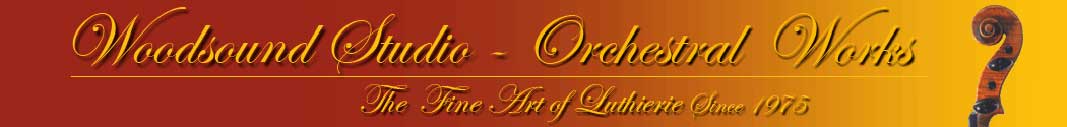 Woodsound Studio - The Fine Art of Luthierie since 1975 - Rentals