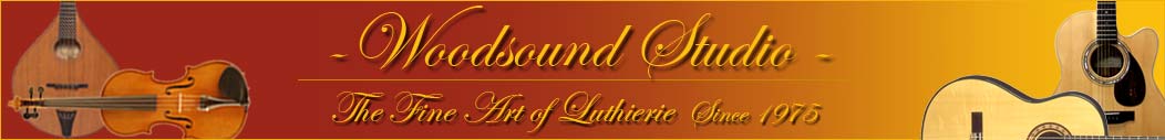 Woodsound Studio, The Fine Art of Luthierie since 1975 - Repairs and Restoration